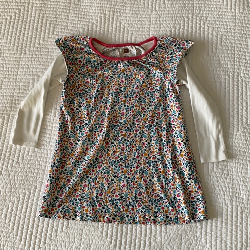 Tea Collection Long Sleeve Dress 4T